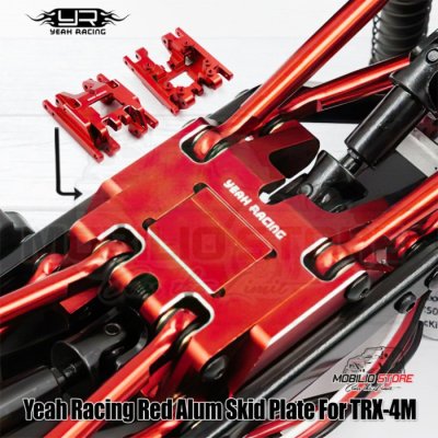 Upgrade Part - Yeah Racing Alum Skid Plate For Traxxas TRX4M Crawler