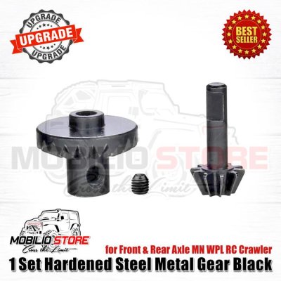 Upgrade Part - 1 Set Hardened Steel Metal Gear Black Rc WPL MN Cars