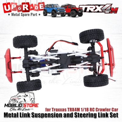 Upgrade Metal Suspension Link and Steering Link Set for Traxxas TRX4M