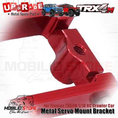 Upgrade Part - Metal Servo Mount Bracket for 118 RC Crawler Car TRX4M