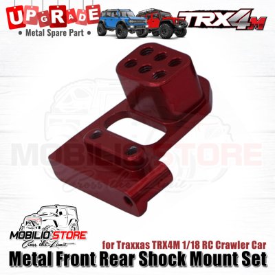 Upgrade Part Metal Shock Mount Set for 1/18 RC Crawler Traxxas TRX4-M