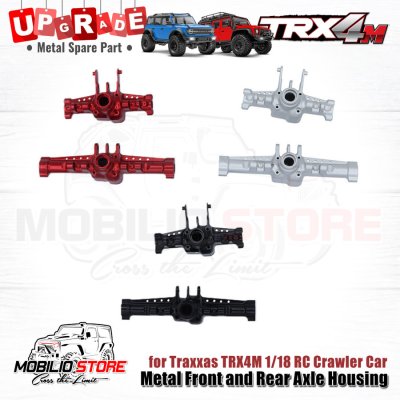 Upgrade Part - Metal Front and Rear Axle Housing for Traxxas TRX4M