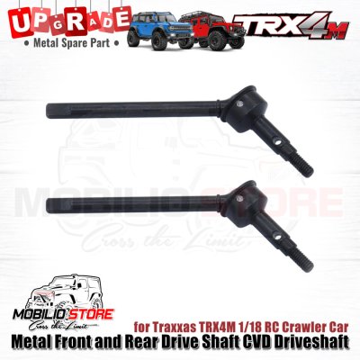 Upgrade Metal Front Rear Drive Shaft CVD Driveshaft for Traxxas TRX4M