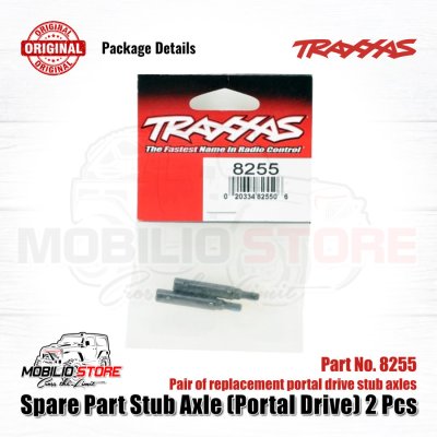 Spare Part Stub Axle Portal Drive 2 Pcs Part #8255 for Traxxas TRX4