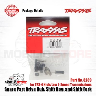 Spare Part Drive Hub Shift Dog and Shift Fork #8289 for 2-Speed TRX4