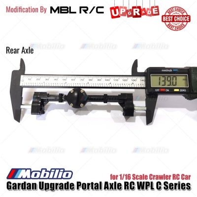 Gardan Upgrade Portal Axle WPL 116 Scale Crawler RC Car C14 C24 C24-1 C34 C44 C54