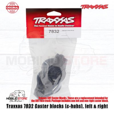 Traxxas #7832 Caster Blocks C-Hubs Left Right Original Part XRT X-Maxx