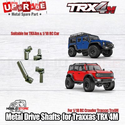 Upgrade Part Metal Drive Shaft for Traxxas TRX4M RC Crawler 1/18