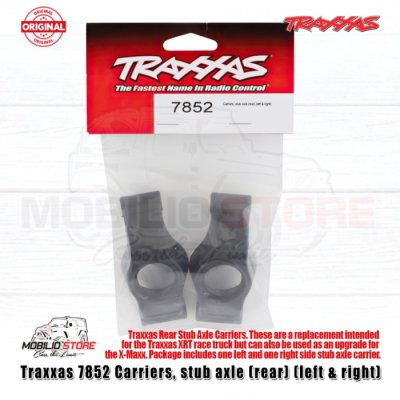 Traxxas #7852 Rear Carriers Stub Axle Rear Left & Right for XRT X-Maxx