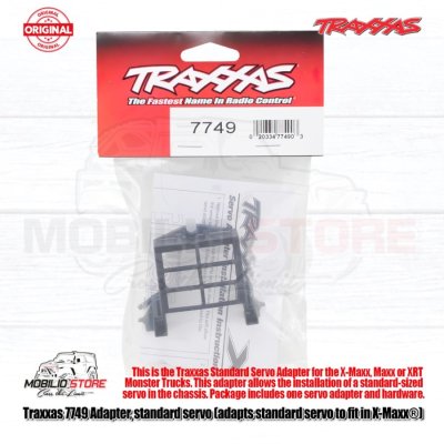 Traxxas #7749 Original Part Standard Servo Adapter XRT Monster Truck