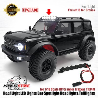 Roof Light LED Lights Bar Spot light Head-Tail lights TRX4M Traxxas RC