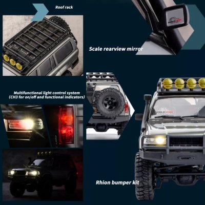 FMS 1:18 FCX18 LC80 Toyota Land Cruiser 80 RTR FMS 1:18 FCX18 LC80 Toyota Land Cruiser 80 RTR