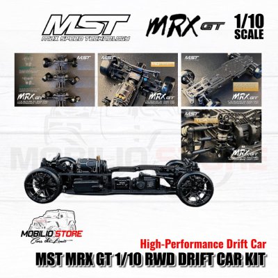 MST MRX GT 1/10 Scale RWD Drift Car KIT #532203BK RC Drifting