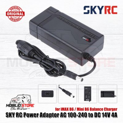 SKYRC Power Adaptor AC 100-240 to DC 14V 4A for iMAX B6 / Mini B6 SKYRC Power Adaptor AC 100-240 to DC 14V 4A for iMAX B6 / Mini B6