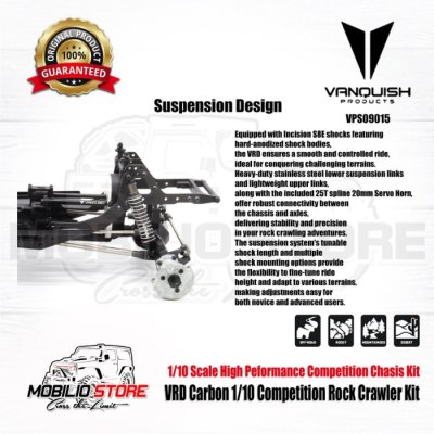 Vanquish VS4-10 VRD Carbon Competition Rock Crawler Kit RC