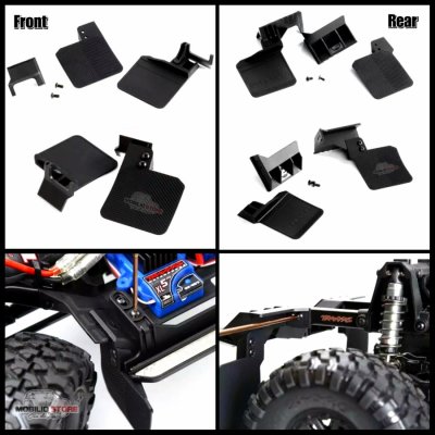 Mud Flaps Rubber Fender Accessories Part Upgrade for RC Traxxas TRX4