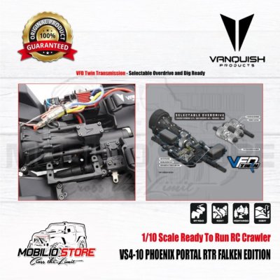 Vanquish VS4-10 Phoenix Portal Axle RTR Rock Crawler Falken RC 1/10