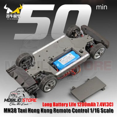 MN38 Taxi Hong Kong Remote Control 1/16 Drift RC Car - Full Propo RTR