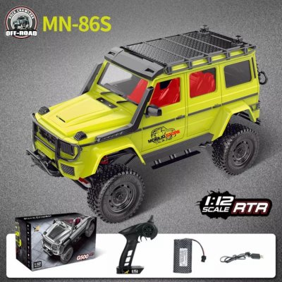 MN86S RTR 1/12 Scale Benz G500 RC 4WD Rock Crawler Offroad Adventure