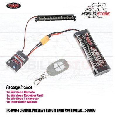 RC4WD 4 Channel Wireless Remote Light Controller - LED Module Z-E0093