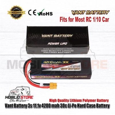 Vant Battery 3S 11.1 Volt 4200 mAh 30C Li-Polymer Hard Case Battery