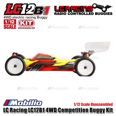 LC Racing LC12B1 4WD Competition Buggy Combo Kit 1/12 Scale Unassembled