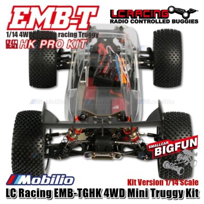 LC Racing EMB-TGHK 4WD Mini Truggy Kit 1/14 Scale Unassembled
