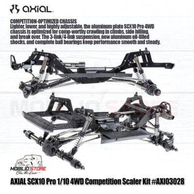 Axial SCX10 PRO 1/10 4WD Competition Scaler KIT