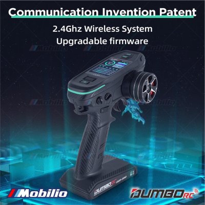DumboRC DDF-350 10CH Remote Controller 10 Channel 2.4Ghz Transmitter
