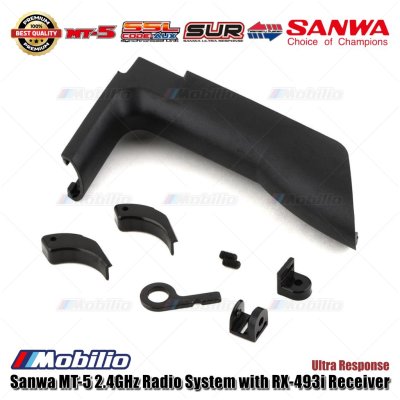 Sanwa MT-5 2.4GHz Radio System with RX-493i Receiver Ultra Response Remote Transmitter RC Car Boat