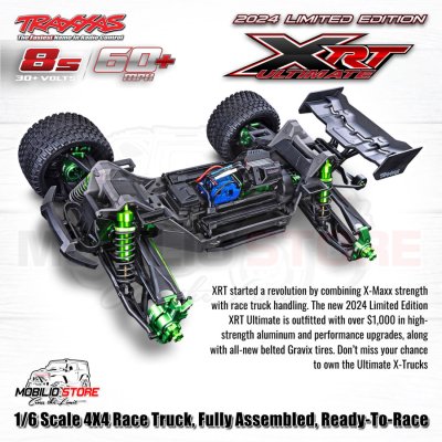 Traxxas XRT Ultimate 1/6 Extreme Race Truck 4WD 8s Brushless TQi TSM RTR