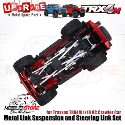 Upgrade Metal Suspension Link and Steering Link Set for Traxxas TRX4M