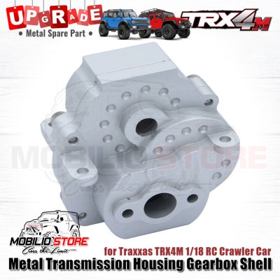 Upgrade Metal Transmission Housing Gearbox Shell for Traxxas TRX4M