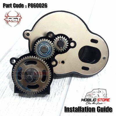 Upgrade Part - Metal Transmission Gear Set RGT 86100 Code P860026 HSP