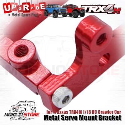 Upgrade Part - Metal Servo Mount Bracket for 118 RC Crawler Car TRX4M