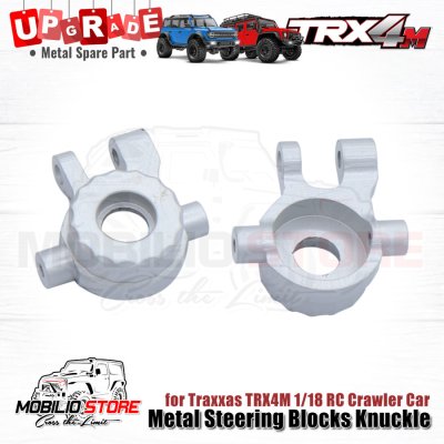 Upgrade Part - Metal Steering Cup Knuckle for 1/18 RC Traxxas TRX4M