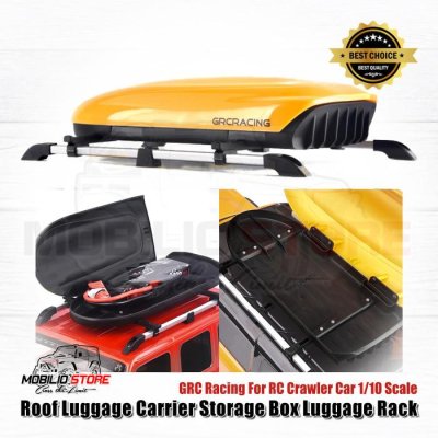 GRC Racing Roof Luggage Carrier Storage Box Luggage Rack RC Crawler