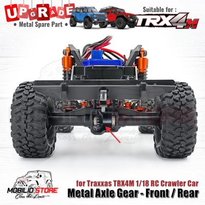 Upgrade Part Metal Axle Gear Front - Rear for Traxxas TRX4M RC Crawler