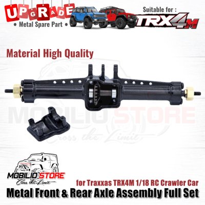 Upgrade Part Metal Axle Assembly Full Set for Traxxas TRX4M RC Crawler