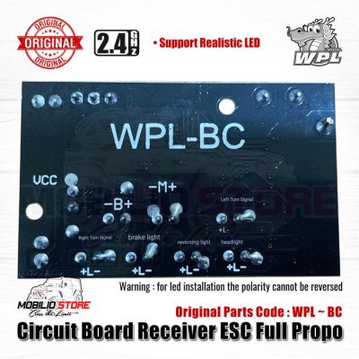 Original Part - Circuit Board Receiver ESC Full Propo RC WPL - XX-738R