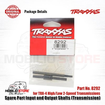 Spare Part Input and Output Shafts #8292 for 2-Speed Traxxas TRX4