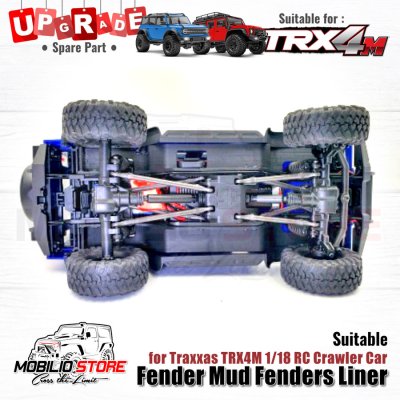 Upgrade Part Fender Mud Fenders Liner for Traxxas TRX4M RC Crawler