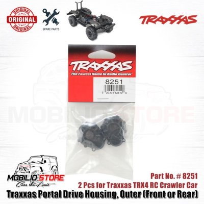 Traxxas Part #8251 Portal Drive Housing Outer Front or Rear for TRX4