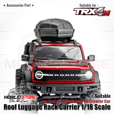 Accessories - Roof Luggage Rack Carrier 1/18 Scale for Traxxas TRX4M