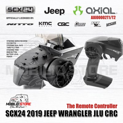 Axial SCX24 2019 Jeep Wrangler JLU CRC 1/24 Scale 4WD RTR Crawler