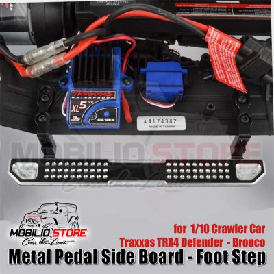 Metal Foot Step - Pedal Side Board for Traxxas TRX4 1/10 Crawler Car