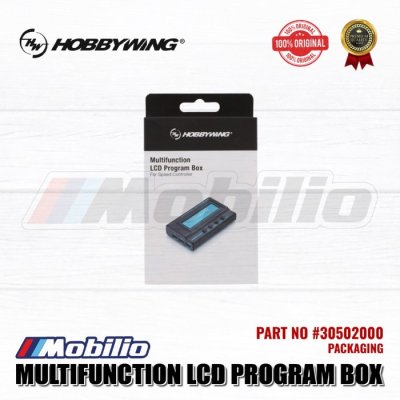 Hobbywing Part #30502000 Multifunction LCD Program Box ESC Programmer or Lipo Voltmeter