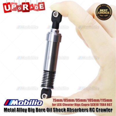 Metal Big Bore Oil Shock Absorbers 1/10 RC Crawler LCG Cheater Rigs Capra SCX10 TRX4 RGT