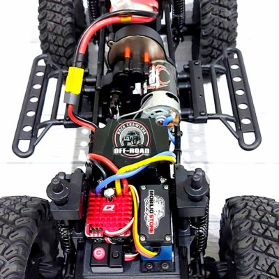 ESC Brushed Hobbywing 1080 Quickrun 80A RC Crawler WP Program Card - 1080 G2 no Card