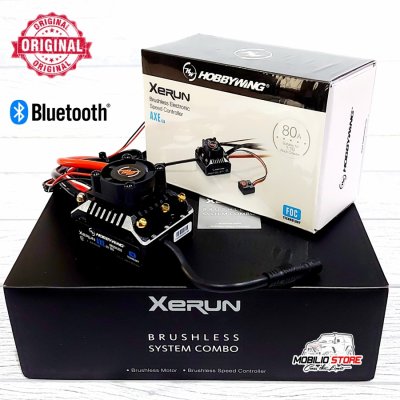 Hobbywing Xerun Axe Brushless Combo R2 Motor 540L ESC 80A FOC RC - R2-1400KV-80A